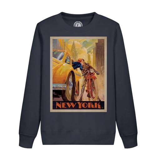Sweat enfant New York Manhattan vintage cadeau d'anniversaire original art deco