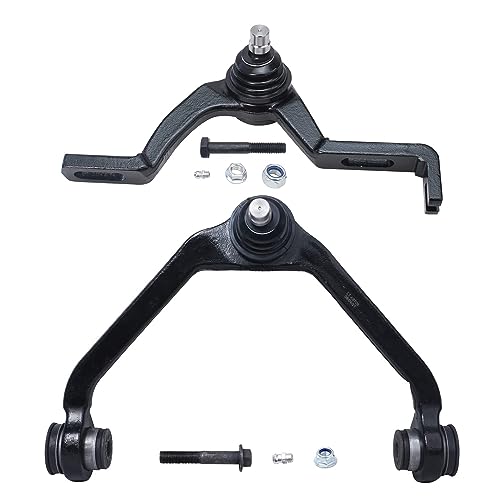 Detroit Axle - Pair Front Upper Control Arms for Ford Explorer Sport Trac Ranger Mazda B2500 B3000 B4000 Mountaineer 2 Upper Control Arms w/Ball Joints Assembly Replacement
