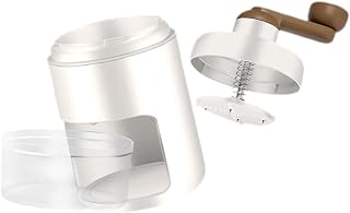 HOLIDYOYO Trituradora de Hielo Manual Portátil Hielo y Granizados Bebidas y Postres