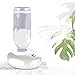 YQCSLS Przenośny nawilżacz powietrza USB butelka dyfuzor zapachów LED lampka nocna mist maker (kolor: biały)
