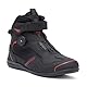 REBELHORN Spark II Motorradstiefel Damen und Herren | PU Leder | ATOP Schnell-Schnürsystem | Knöchelprotektoren | Verstärkte Zehen | Mesh Belüftungspaneele