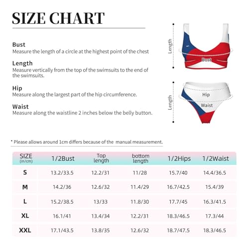Bikini République tchèque gainant silhouette sculptée 2 pièces