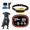 UltraCrab Indoor Pet Barrier for Home,Keeps Areas Off Limits,Dog Home Proofing, Waterproof/Rechargeable/Beep/Static Training Collar,Wireless Electric Fence,1 Dog Brown Kit,10