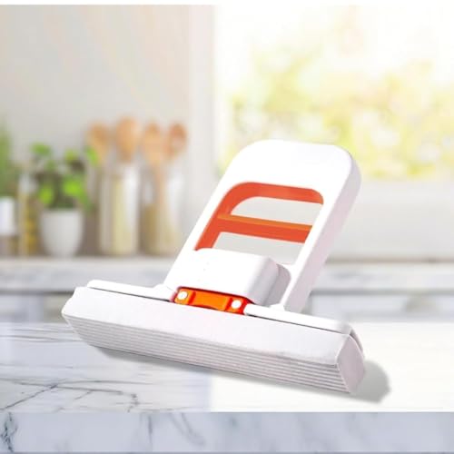 Image of RIVIOX Mini Countertop Squeegee and Sink Scraper | Kitchen Cleaning Tool for Dish Washing Area, Mirror & Car Windows | Compact Design & Storage Hanger