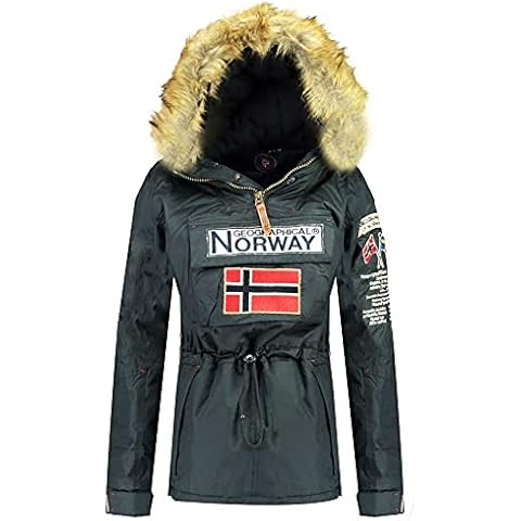 Geographical Norway - Parka Mujer Boomera AZUL MARINO S Cover