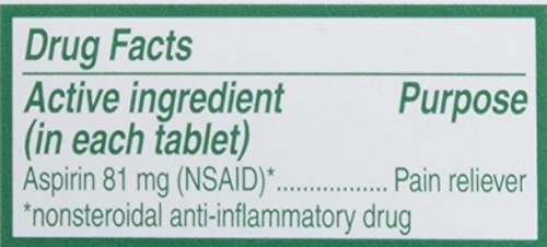 Bayer Children's Chewable, Children's Aspirin Pain Reliever, Orange, 36 Ct #TOP7