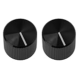 manopola volume autoradio panda Ampiamente utilizzato in amplificatori, mixer, altoparlanti per chitarra, controller DJ, sistemi audio per auto e altre manopole che richiedono alberi rotondi da 6,4 mm