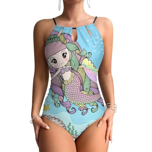 Maillot de bain une pièce gainant effet ventre plat galbant pour plage