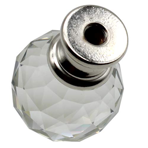 1-3/4 Inch Crystal Lamp Finial,Fdxgyh 1Pcs Lamp Finial Cap Knob Lamp Decoration For Lamp Shade(Clear Crystal) #TOP3