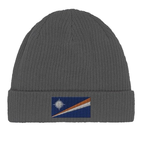 Bonnet en coton drapeau Îles Marshall couvre-chef extensible