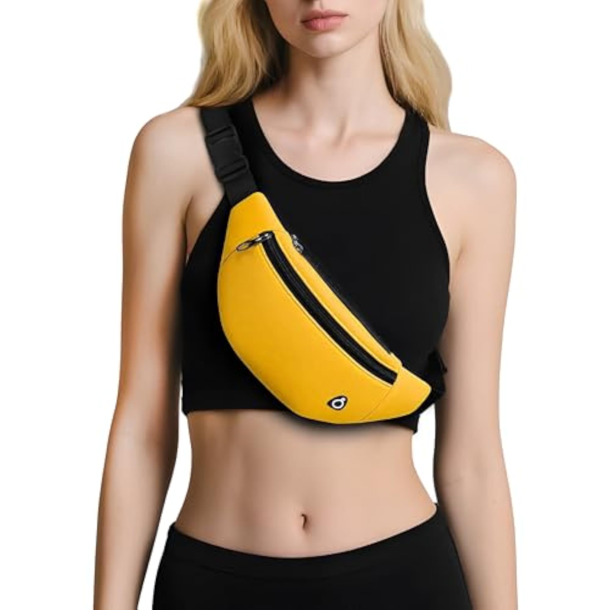 Adjustable Strap Fanny Pack for Men and Women, Waterproof