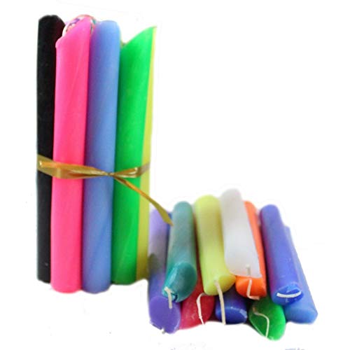 Candlestock Wine Bottle Drip Candles - 10 Pack Of Assorted Dripping Candles #TOP1