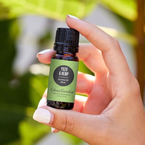 Image of Edens Garden Yuzu & Hemp 100% Pure Essential Oil Blend 30 ml (1 oz)