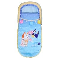 Official Bluey My First ReadyBed Kids Air Bed and Sleeping Bag in One Inflatable Mattress with Bag and Pump