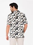 KEY LARGO Magma 1/2 Patterned, czarny, XL