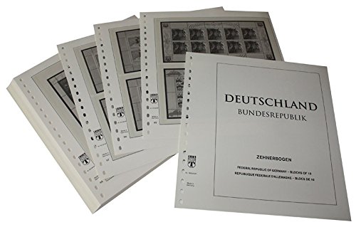 Feuilles Petits Blocs Allemagne 1997 LINDNER d'exception