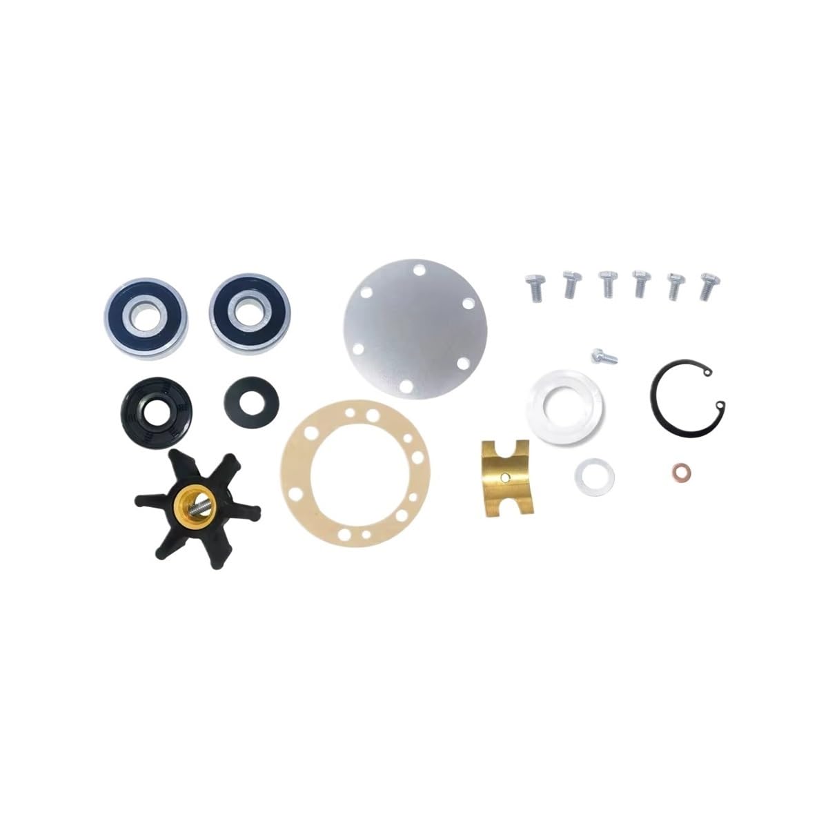 Kit pompe à eau de mer marine 124070-42002 anti-surchauffe moteur