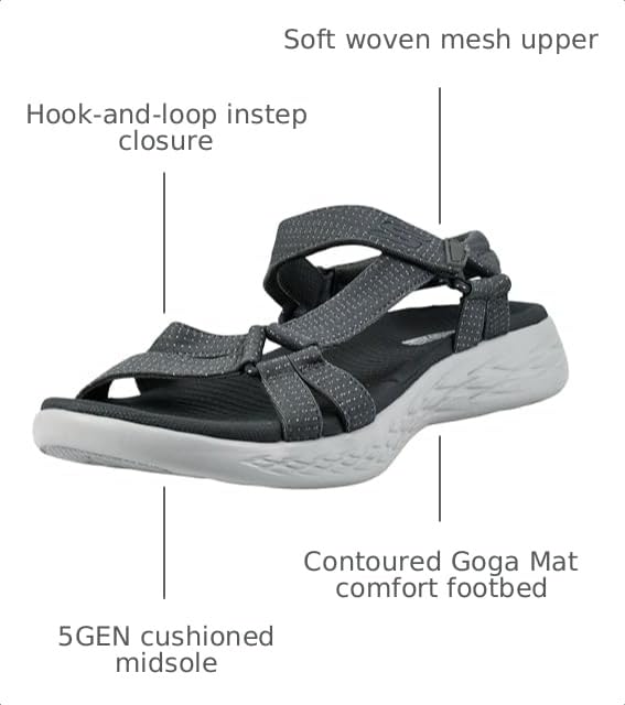 Image of Skechers Women's On-The-go 600-Brilliancy Sport Sandal