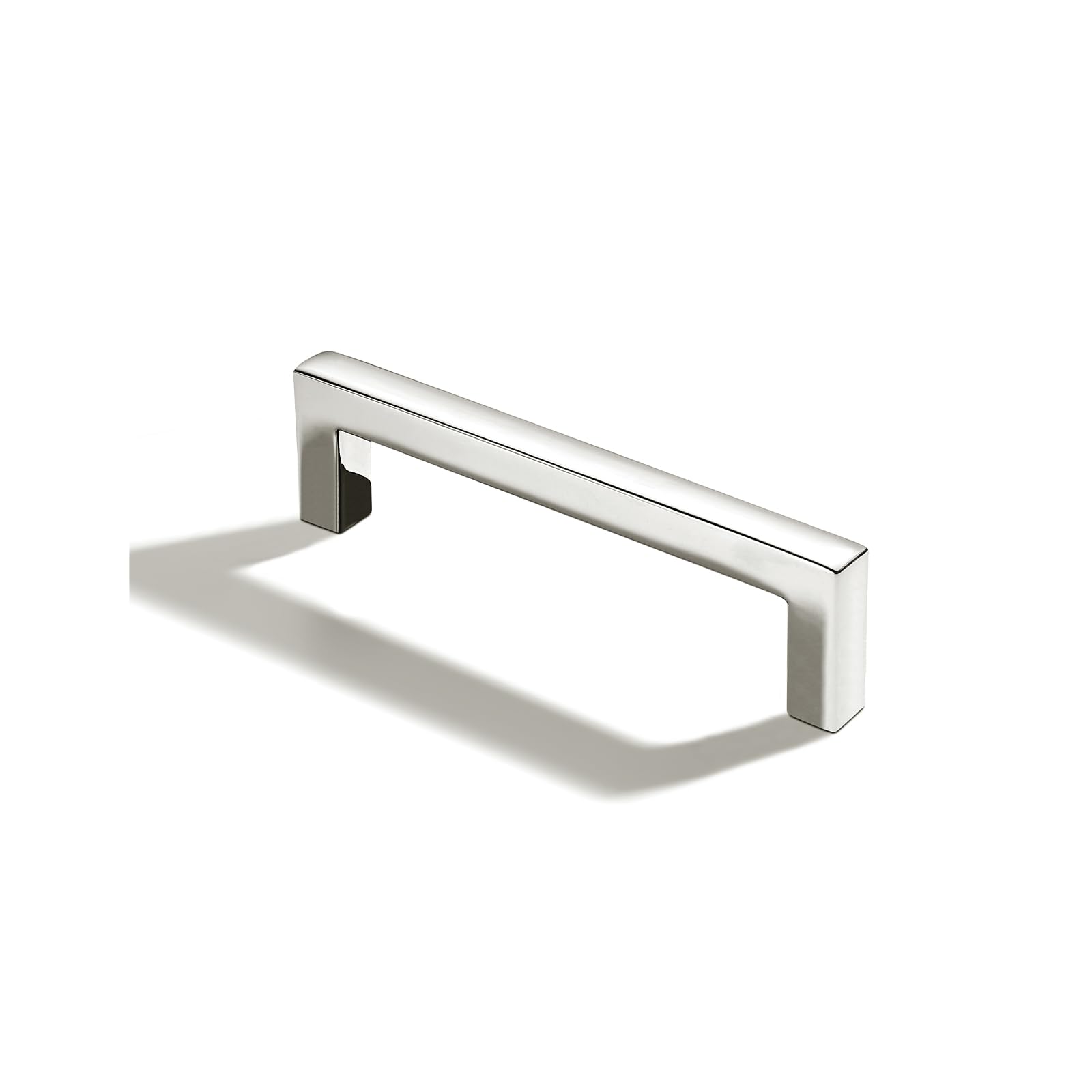 AMZ - 207 Polished Nickel Cabinet Pulls CTC 4 in (102 mm) 10 Pack