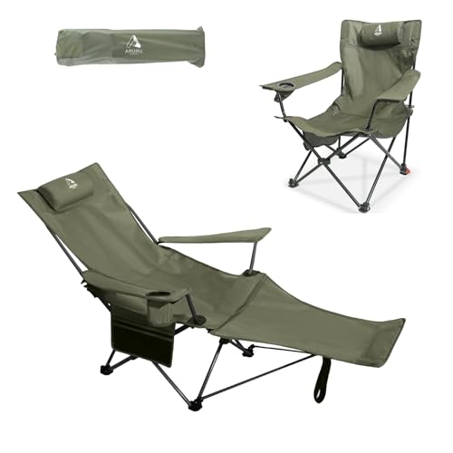 ARURU 2-in-1 Reclining Camping Chair