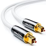 deleyCON – deleyCON 1m Optisches Digital Audio Kabel S/PDIF Toslink - W