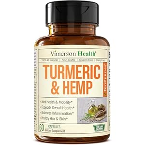 Turmeric Curcumin Supplement with H...