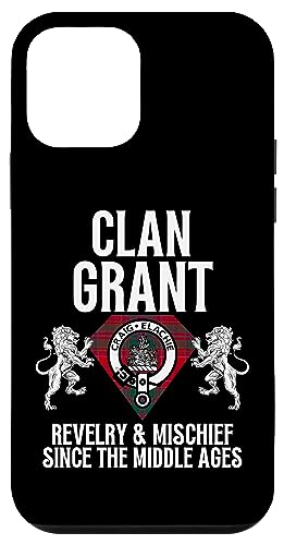Grant Clan �X�R�b�g�����h�̖��O�̖�� �^�[�^���t�@�~���[�p�[�e�B�[ �X�}�z�P�[�X iPhone 12 mini �p