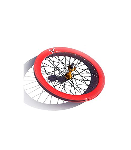 Wonduu 003s Rueda Delantera Bicicleta Personalizada Fixie Talla S Rojo