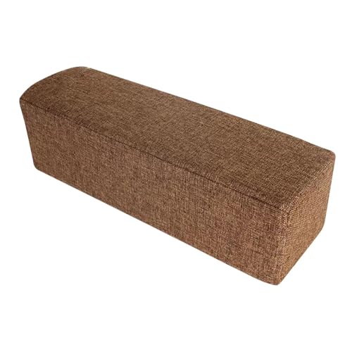 Coussin pour accoudoir latéral de canapé contre le mal de dos brun - 8