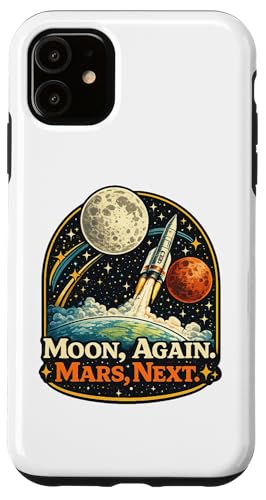 Moon Again Mars Next ���g�� �F���T�� �X�}�z�P�[�X iPhone 11 �p