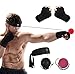 DYBOHF Bola Boxeo Reflejo, 2 Reflex Ball + Vendas de Boxeo (Training Mejorar Las Reacciones y Velocidad/Descompresión) - Portátil Entrenamiento de Boxeo para (Adulto/Niños) Ejercicio Fitness/MMA