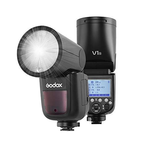 Godox V1S Professional Camera Flash Speedlite Fresnel Zoom Compatible With Sony A7R A58 A99 Ilce6000L A7Riii A7R3 A9 A77Ii A77 A350 Cameras For Photography + Godox Xproii-S Ttl Wireless Flash Trigger #TOP6