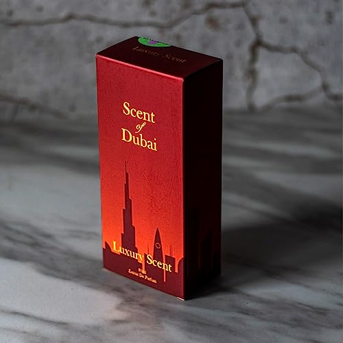 LUXURY SCENT Scent of Dubai Extrait De Perfume 80ML Oriental Unisex Oud Perfume Long Lasting Fragrance with Rose, Saffron, & Amber Arabian Scent for Men & Women Perfect for Special Occasions - Image 6