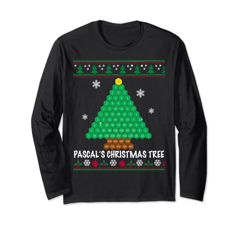 Lustiger Mathematik-Pullover-Pascal's Weihnachtsbaum für Damen und...