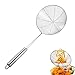 SUPRTOY Schiumarola colino in acciaio inossidabile,colino per ragno,manico lungo per evitare schizzi,per cucinare e friggere(15,5cm) (021)