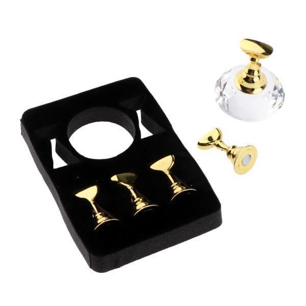 Bnf® 2x5pcs Nail Tip Holder Stand & Display Base for Practice Clear Crystal Base Health & Beauty Nail Care Manicure & Pedicure Nail Art Accessories-image-17