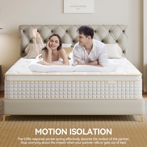 Zhangzhou Fenggui 12" Queen Hybrid Mattress - Motion Isolation - Image 7