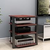 Espace de rangement multicouche : l'armoire audio de cinéma de grande capacité utilise efficacement l'espace vertical, peut non seulement être un espace de rangement multicouche, mais peut également répondre aux différents articles