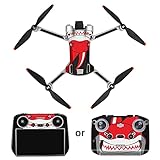  Sekepingo Juego de Pegatina Stickers Dron para Drone + Control Remoto DJI Mavic 3 Pro Accesorios PVC Impermeable Pegatinas Personalizadas y Anime para Decorativas Drones RC