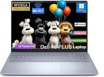 Dell 16 Plus Touchscreen Premium Business Laptop, 32GB DDR5 RAM, 1TB SSD