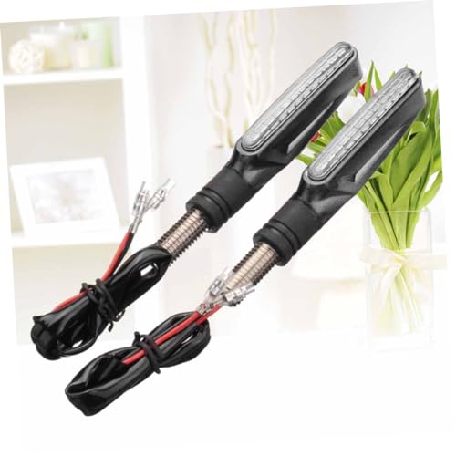 HEALLILY 4 Pcs Faróis De Motocicleta Sinais De Volta Da Motocicleta Sinal De Direção Da Luz De Condu