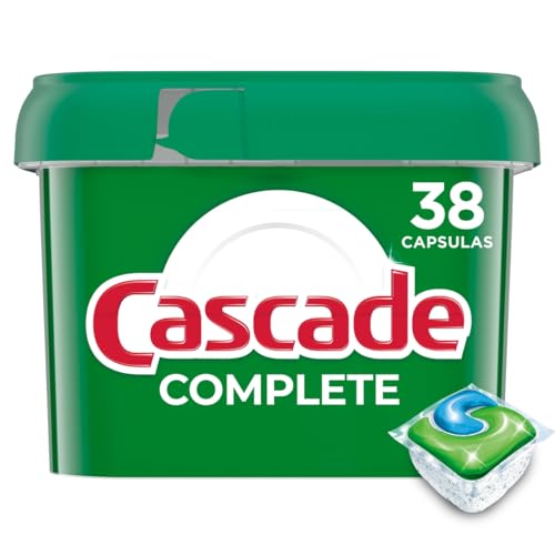 Catálogo para Comprar On-line Sal para Lavavajillas favoritos de las personas. 38 Cascade Detergente en cápsulas para lavavajillas Complete, 38 cápsulas