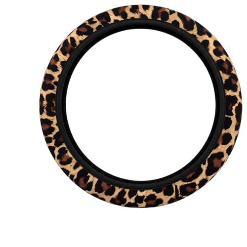 Leopard Print Car Accessories, Fashionable Steering Wheel Co