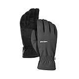 HEAD Men's Waterproof Hybrid Gloves (Grey, Large)