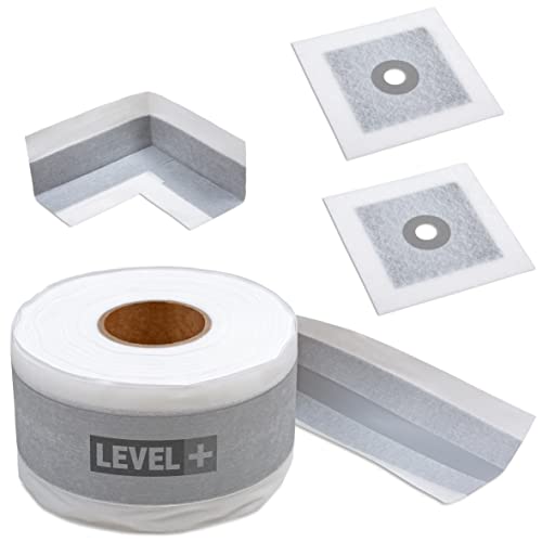 Juego de cinta de sellado, zona elástica, esquinas de densidad, manguitos de pared, sellado para interior exterior, baño, balcones set EZ2