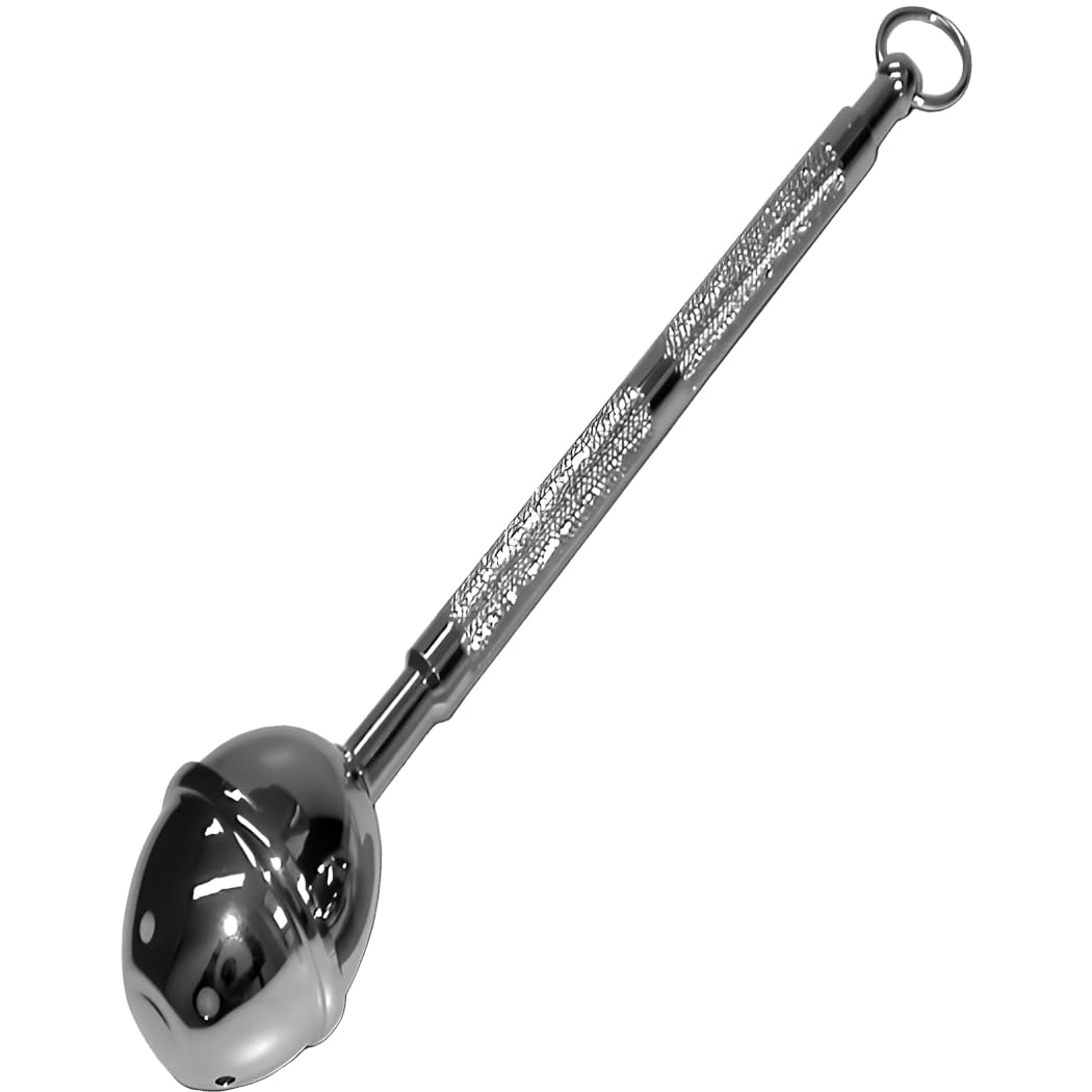 Nickel plated metal swab - 21 cm long