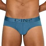 [シーインツー] ブリーフ CORE ローライズ LOW NO SHOW PROFILE BRIEF ビキニ メンズ (JP, アルファベット, L, 497) ラグーンブルー(限定色)
