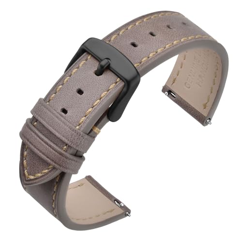 Bracelet montre cuir à libération rapide pour vos tenues de bureau