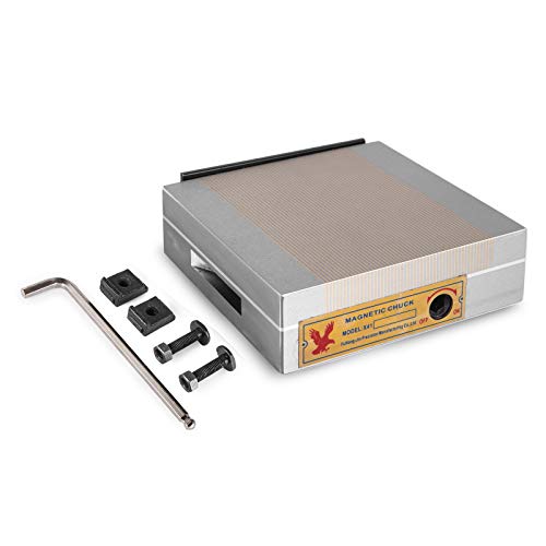 SucceBuy Permanenter Hebemagnet, 6 x 6 Zoll, magnetisch, leistungsstark, magnetisch Cover