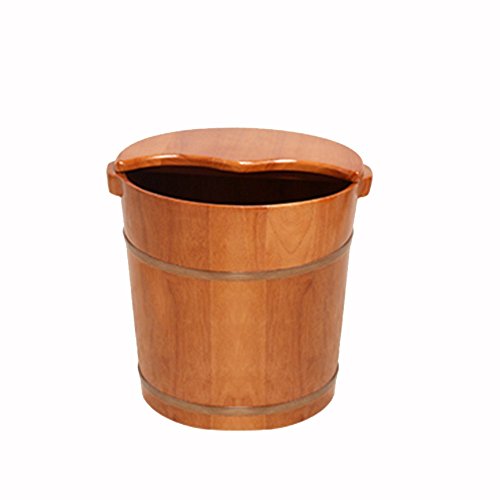 Spa de pies de madera 38 cm x 38 cm